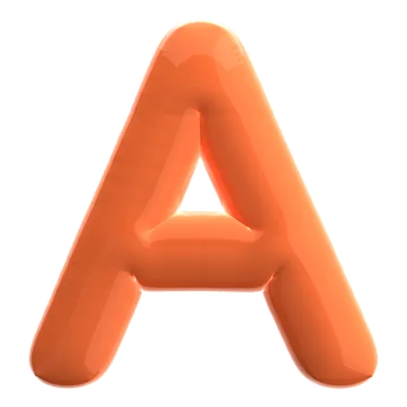 Buchstabe a  3D Icon