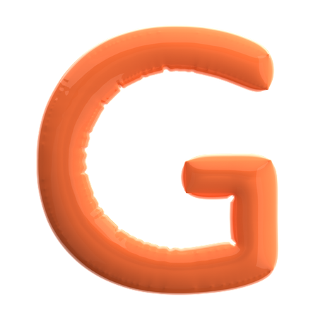 Buchstabe g  3D Icon