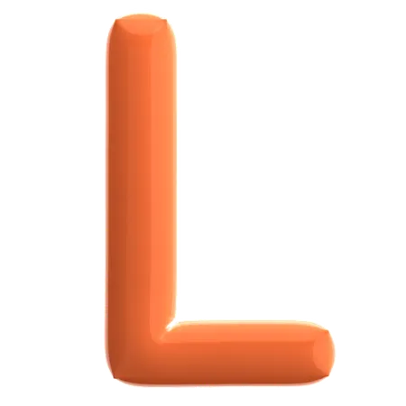 Buchstabe l  3D Icon