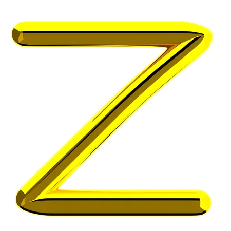 Buchstabe Z  3D Icon