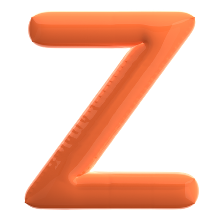 Buchstabe Z  3D Icon