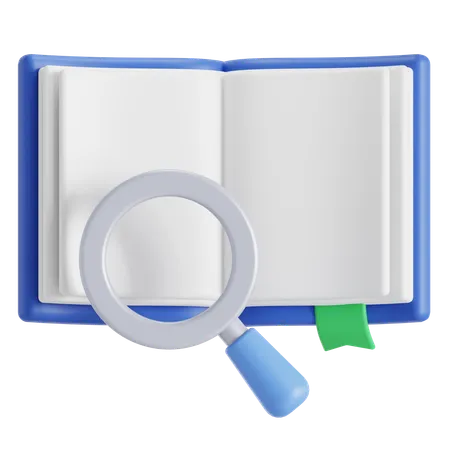 Buchsuche  3D Icon