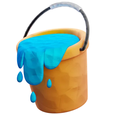 Bucket Agriculture 3 D Icon 3D Icon