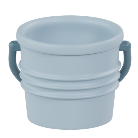 Bucket  3D Icon