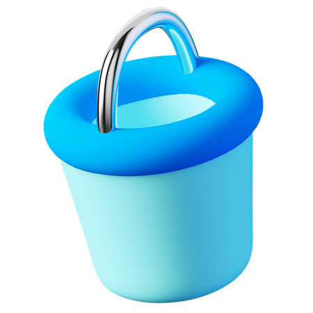 Bucket  3D Icon