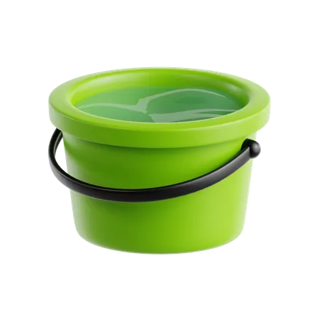 Bucket  3D Icon