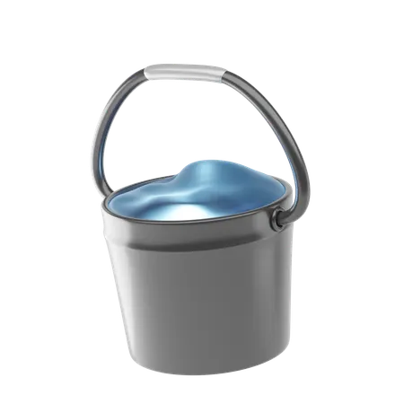 Bucket  3D Icon