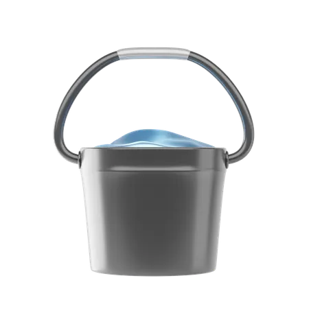 Bucket  3D Icon