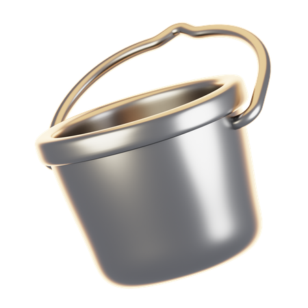 Bucket  3D Icon