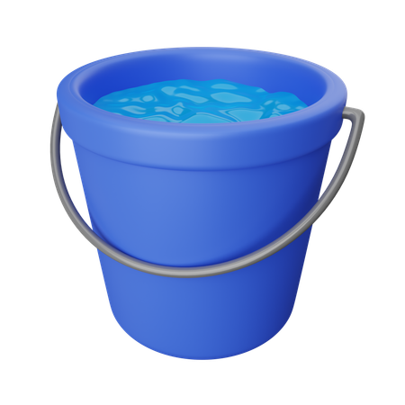 Bucket  3D Icon