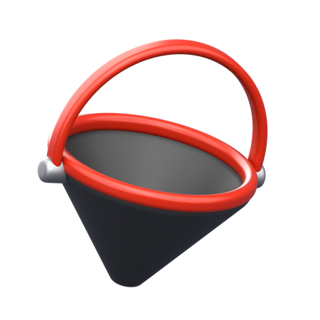 Bucket  3D Icon