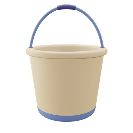 Bucket  3D Icon