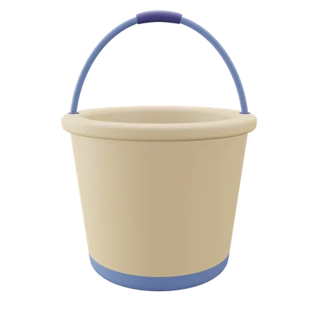 Bucket  3D Icon