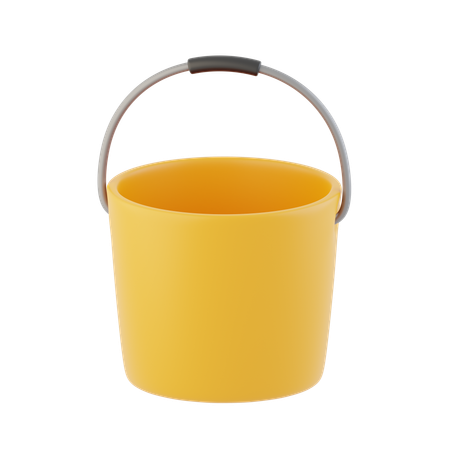 Bucket  3D Icon