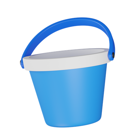 Bucket  3D Icon