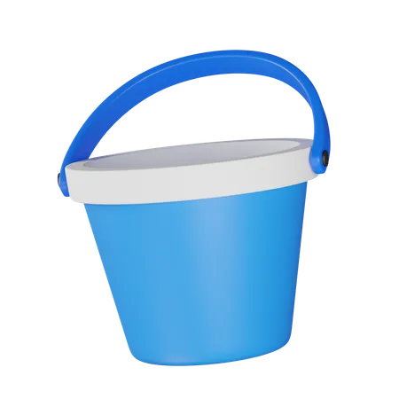 Bucket  3D Icon