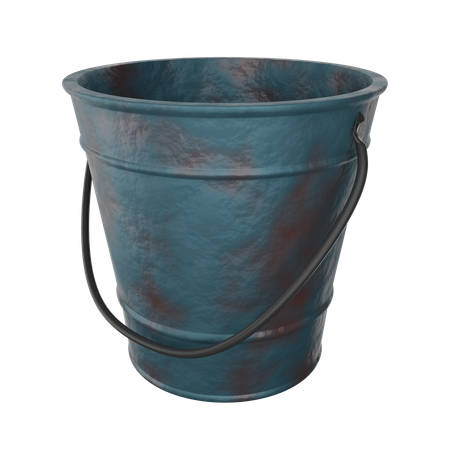 Bucket  3D Icon