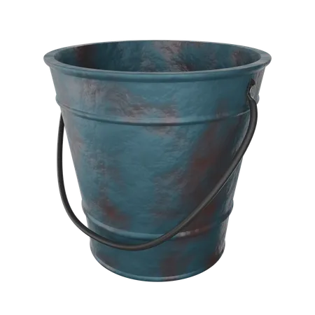 Bucket  3D Icon