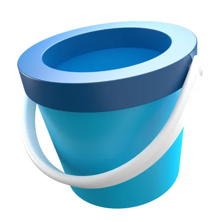 Bucket  3D Icon