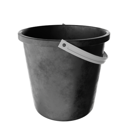 Bucket  3D Icon