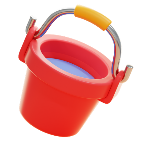 BUCKET  3D Icon