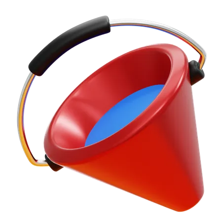 Bucket  3D Icon