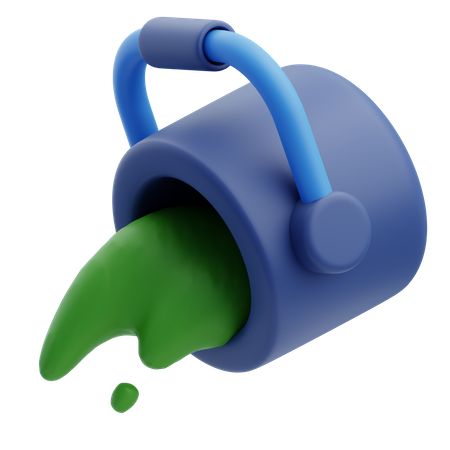 Bucket 3D Icon