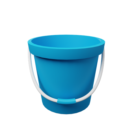 Bucket  3D Illustration