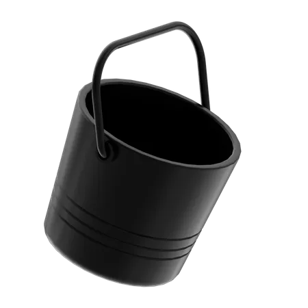 Bucket For Your Lovely Colorful Project 3D Illustration