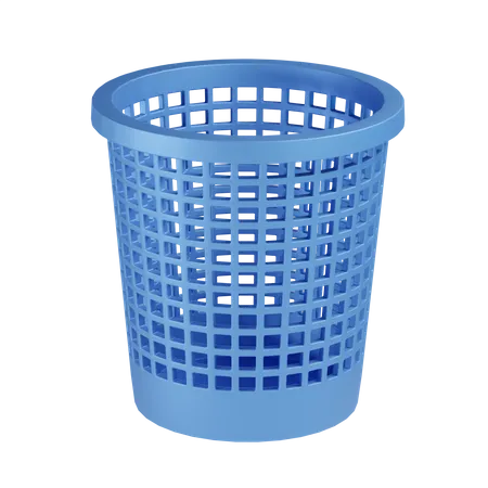 Basket 3 D Illustration In Transparent Background 3D Icon