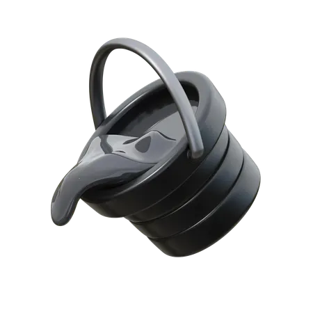 Bucket Water  3D Icon
