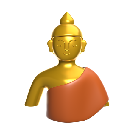 Buda  3D Icon