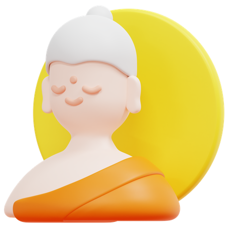 Buddha  3D Icon