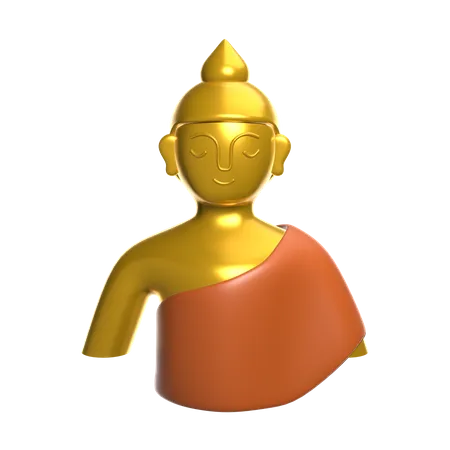 Buddha  3D Icon