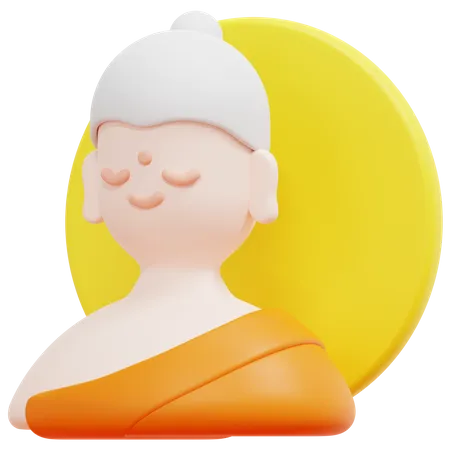 Buddha  3D Icon