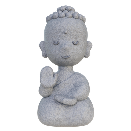 Buddha-Figur  3D Icon