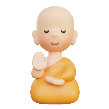 Buddha Statue  3D Icon