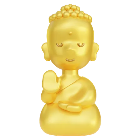 Buddha Statue  3D Icon