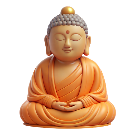 Buddha Statue  3D Icon