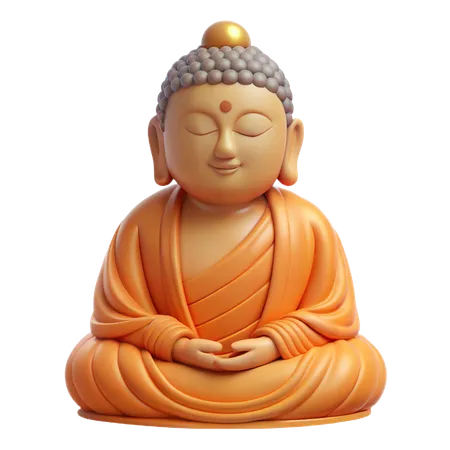 Buddha Statue  3D Icon