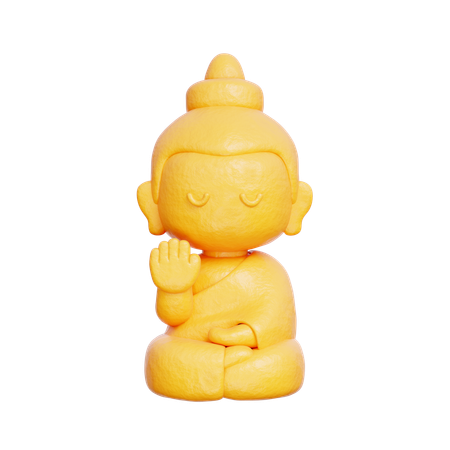 Buddha Statue  3D Icon