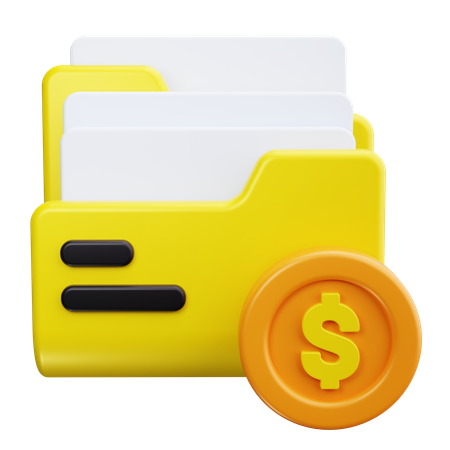 Budget  3D Icon