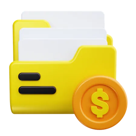 Budget  3D Icon