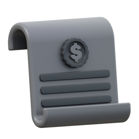 Budget  3D Icon