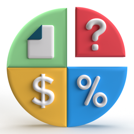 Budget  3D Icon