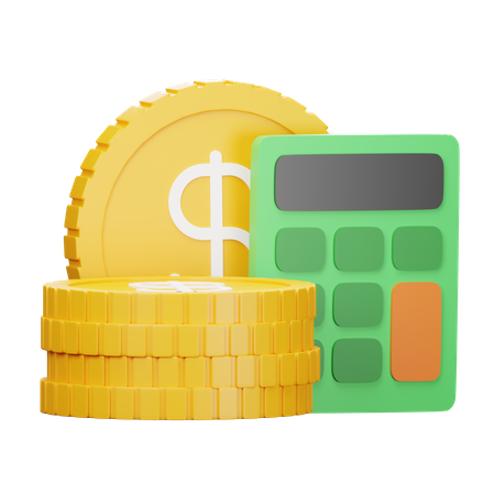 Budget  3D Icon