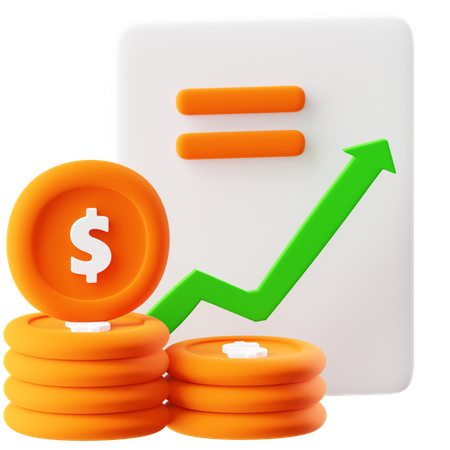 Budget  3D Icon