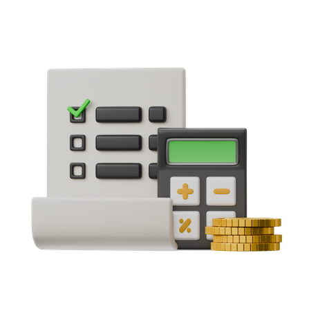 Budget Allocation  3D Icon