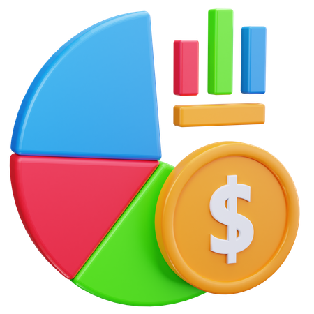 Budget Analysis  3D Icon