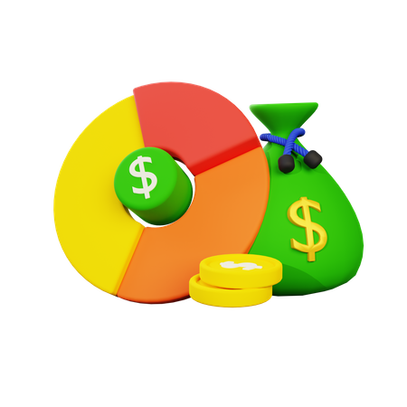 Budget Analysis  3D Icon